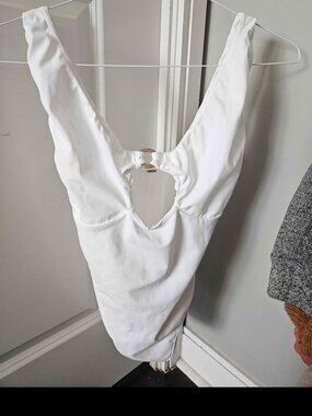 Gooseberry white one piece swimsuit